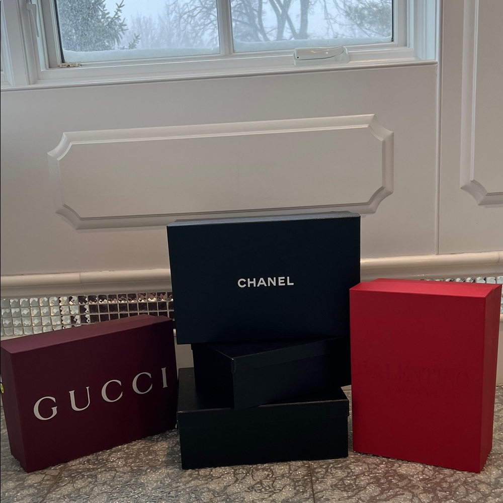 AUTHENTIC Designer Shoe Box